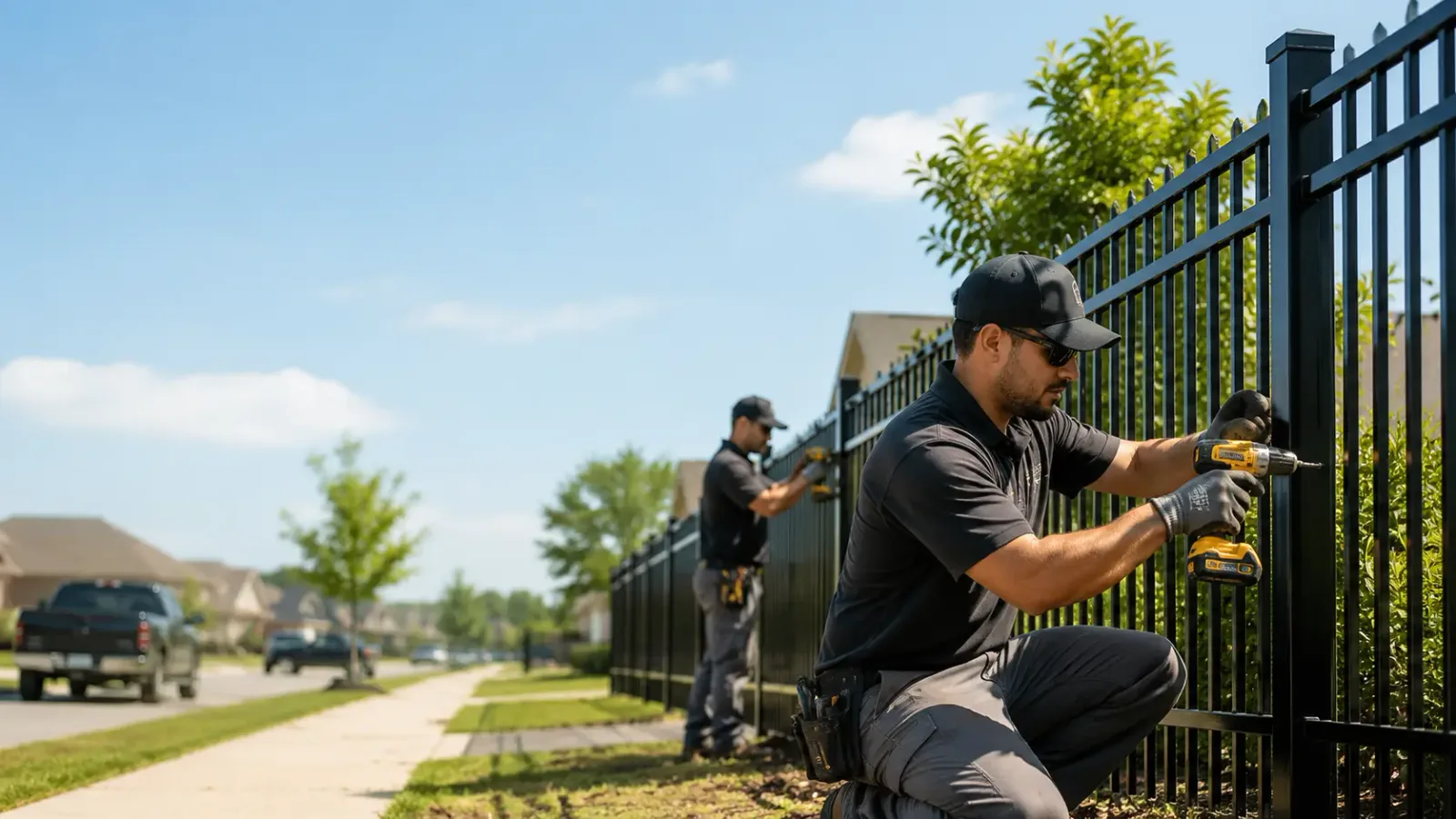 Metal Fence Installation in Hartshorn, MO